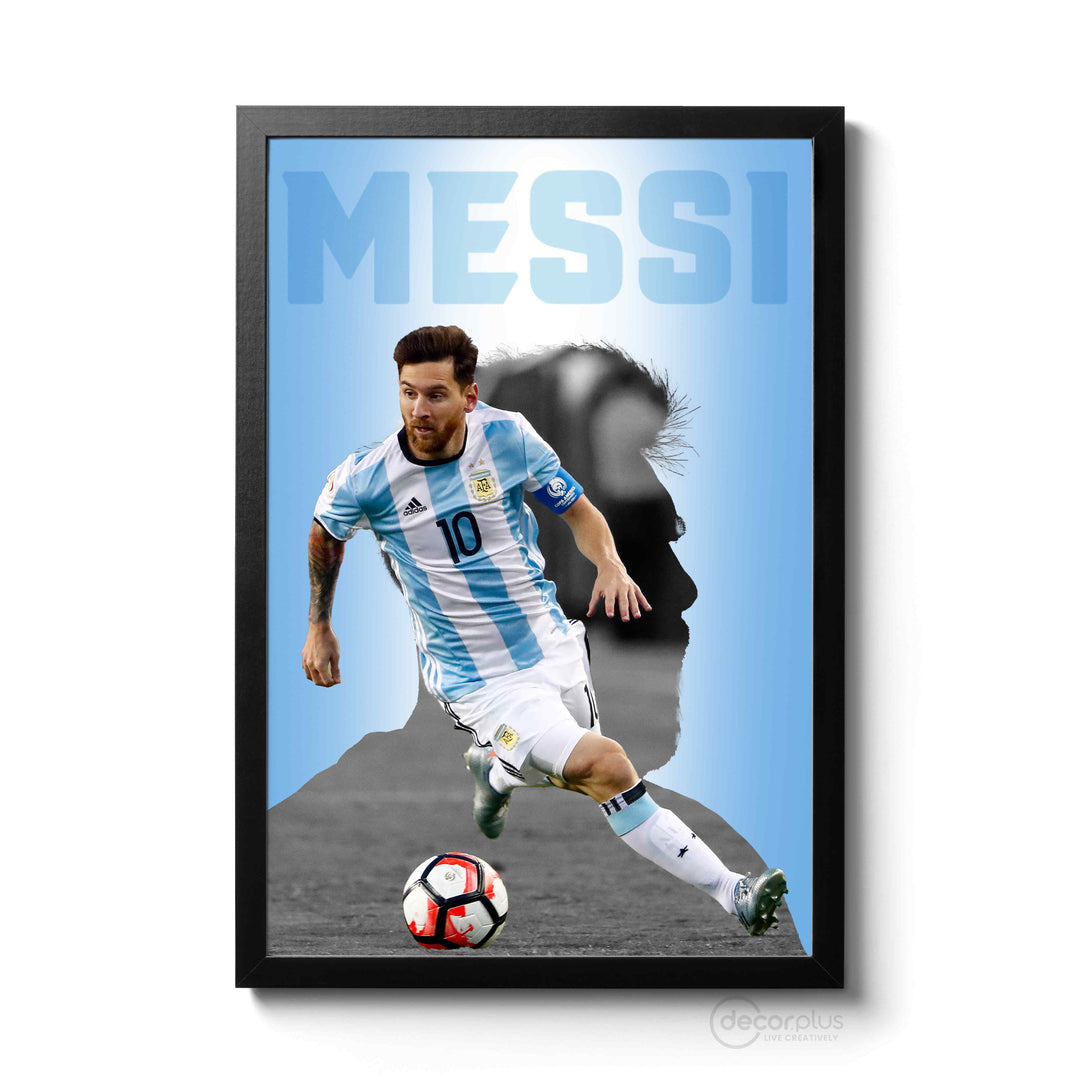 Football poster wall frame 