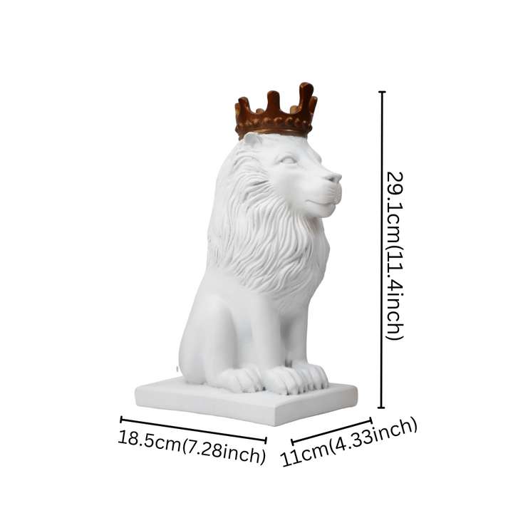 Crown Lion Table Accent