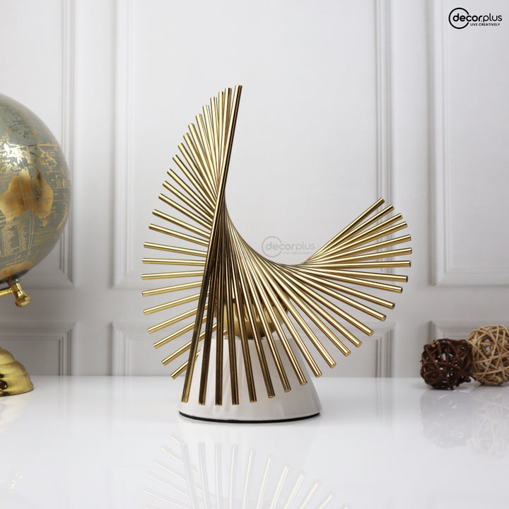 Eclectic Abstract Metal Figurine