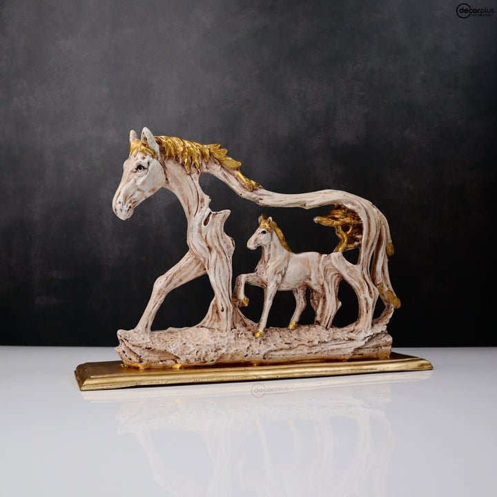 Magnificent Galloping Horse Table Accent