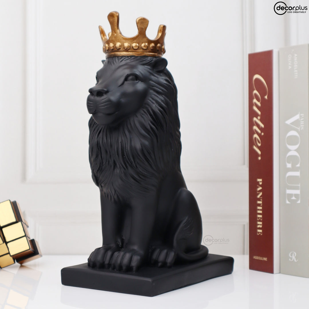 Crown Lion Table Accent