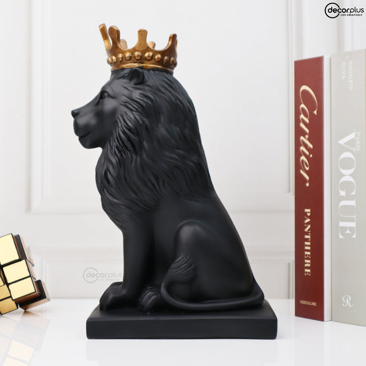Crown Lion Table Accent