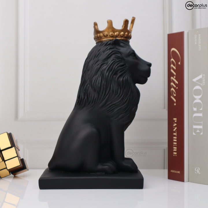 Crown Lion Table Accent