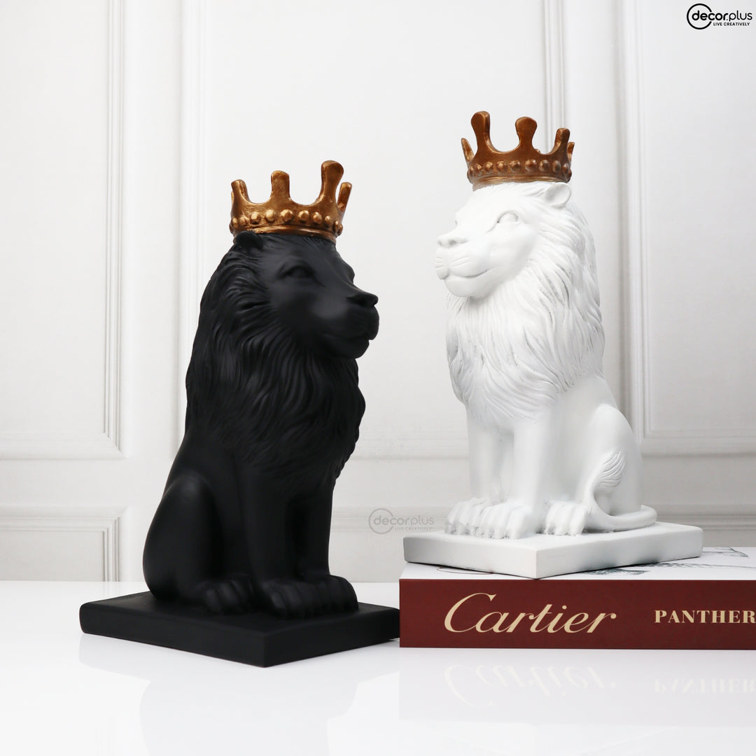 Crown Lion Table Accent