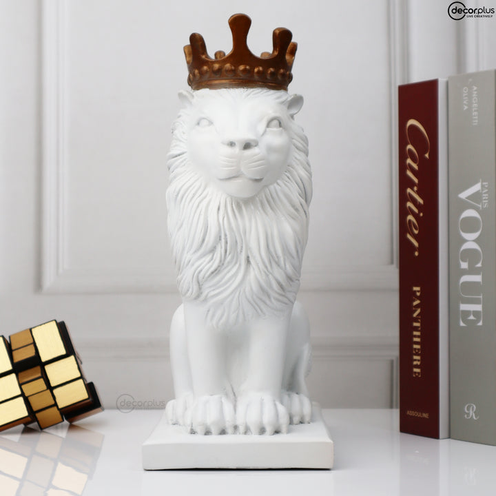 Crown Lion Table Accent