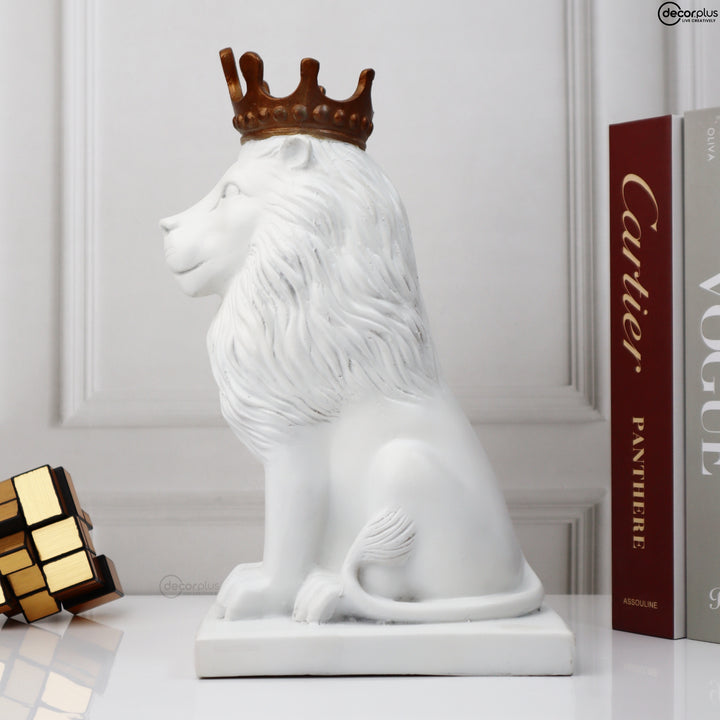 Crown Lion Table Accent