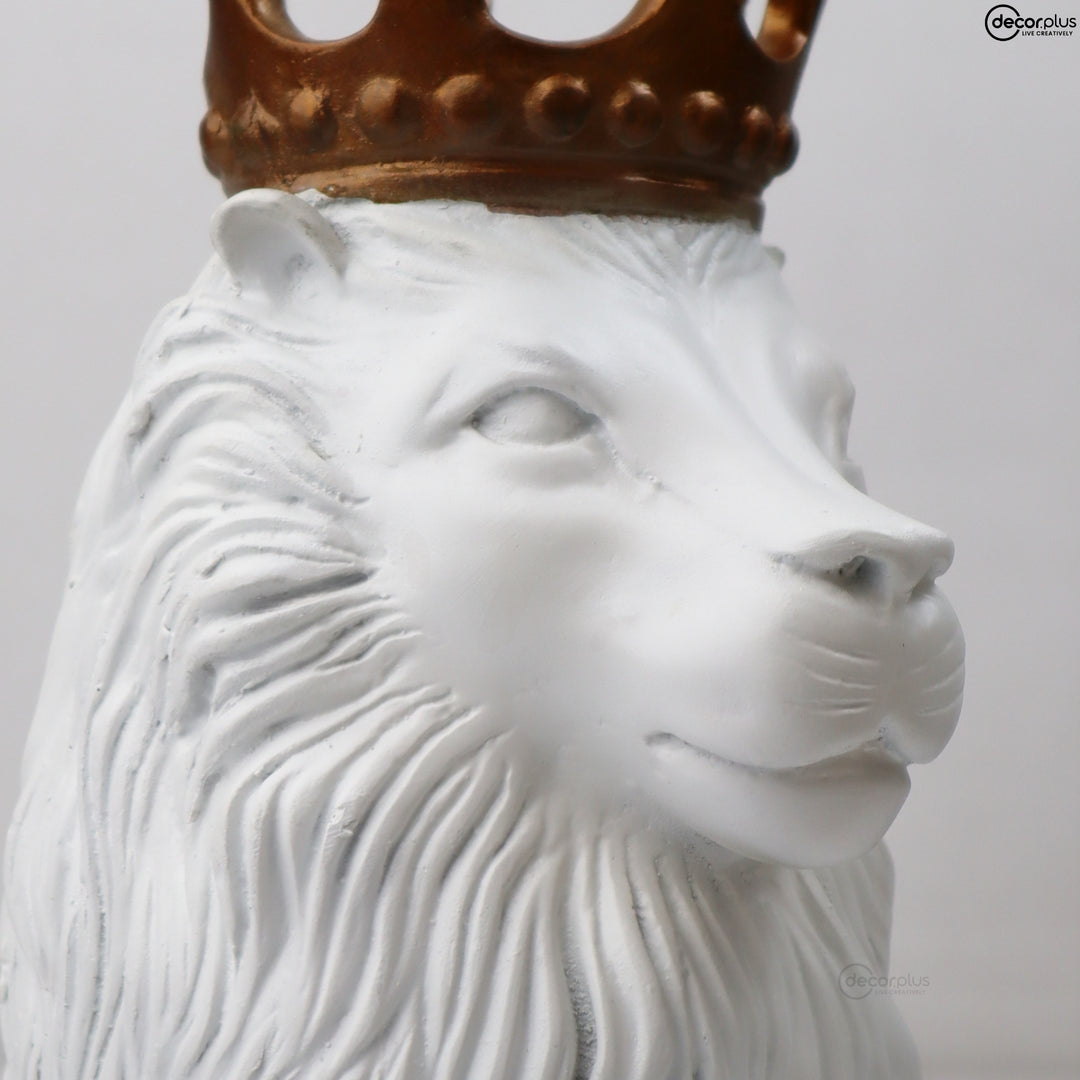 Crown Lion Table Accent