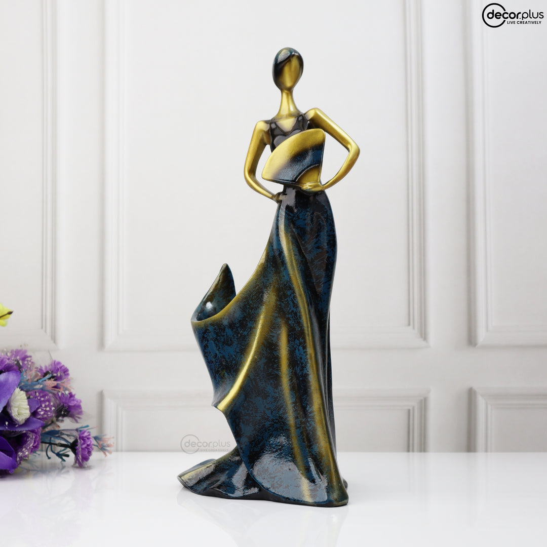 Beautiful Lady Wine Bottle Holder