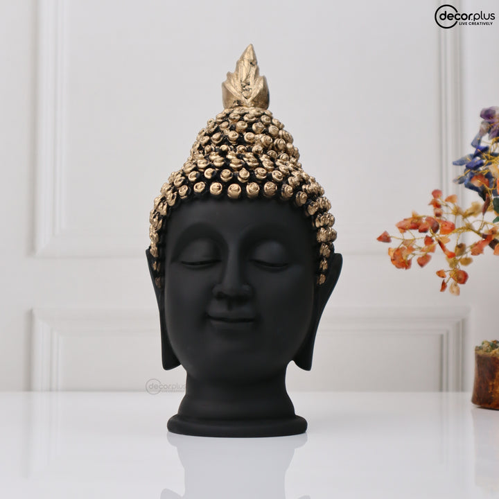 Enchanting Buddha Head showpiece