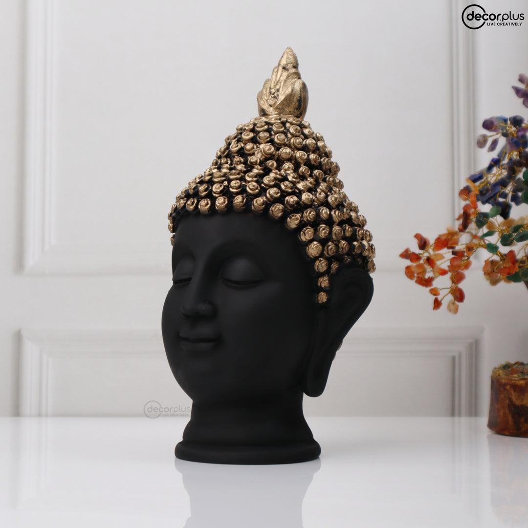 Enchanting Buddha Head showpiece