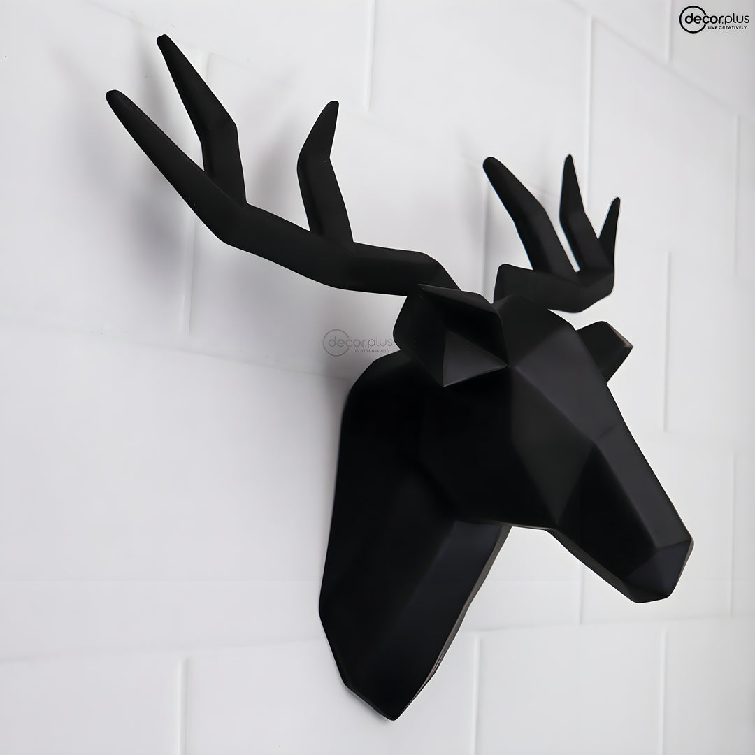 Imperial Deer Head Wall Hanging Showpiece