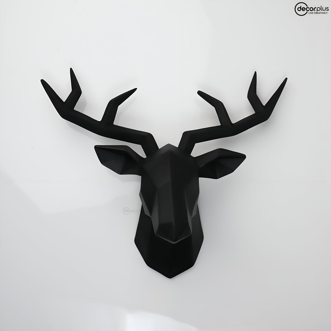 Imperial Deer Head Wall Hanging Showpiece