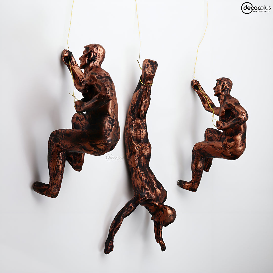 Rock Climbing Wall Hanging Showpiece