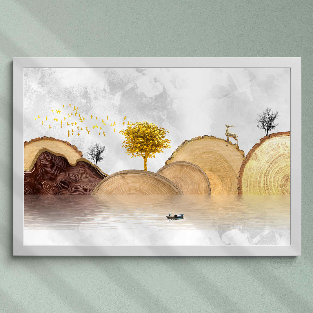 Abstract Design Nature Wall Frame