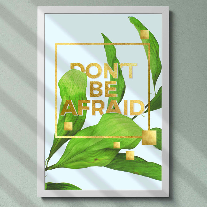 Tropical Leaves Wall Frame