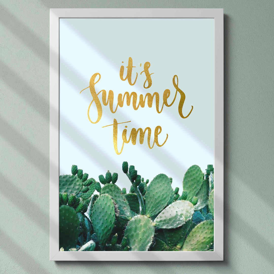 Tropical Leaves Wall Frame