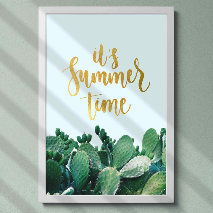 Tropical Leaves Wall Frame