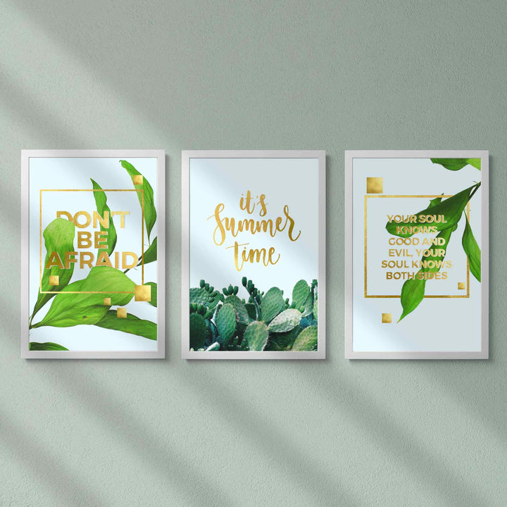 Tropical Leaves Wall Frame