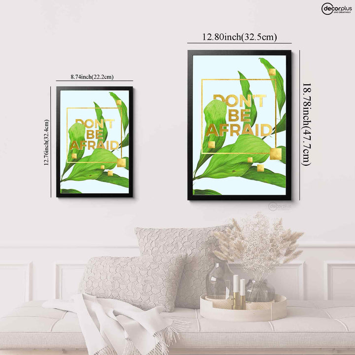 Tropical Leaves Wall Frame