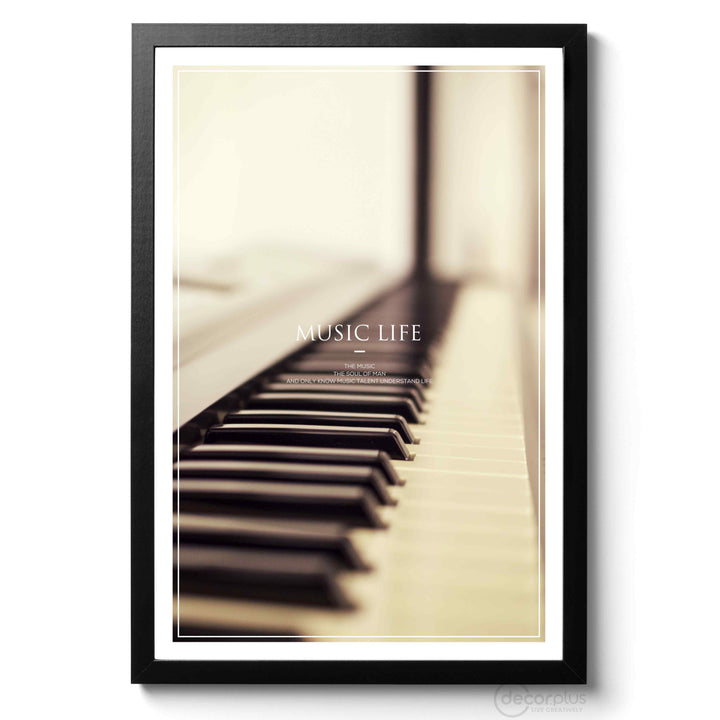 Piano Wall Frame