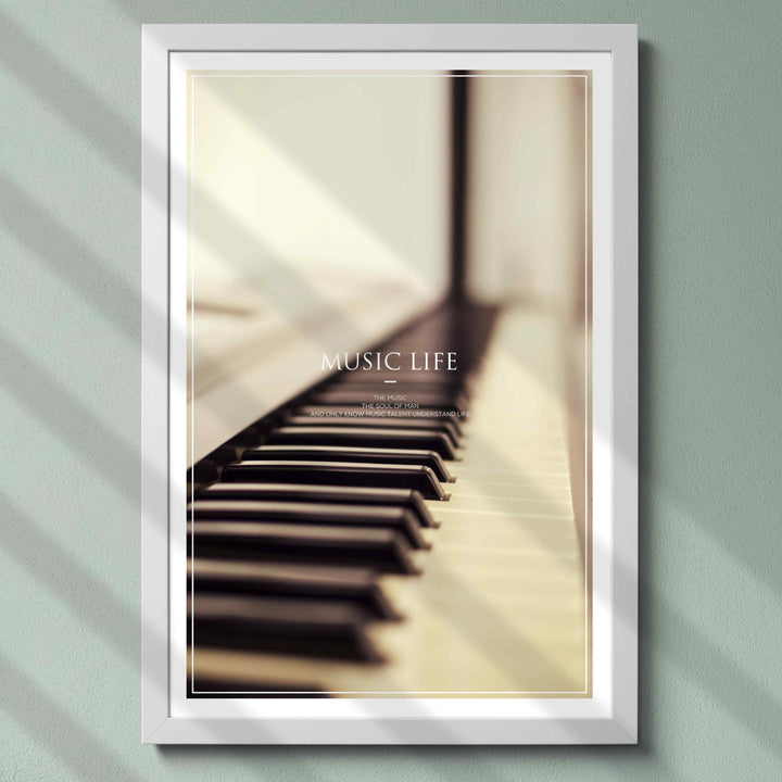 Piano Wall Frame