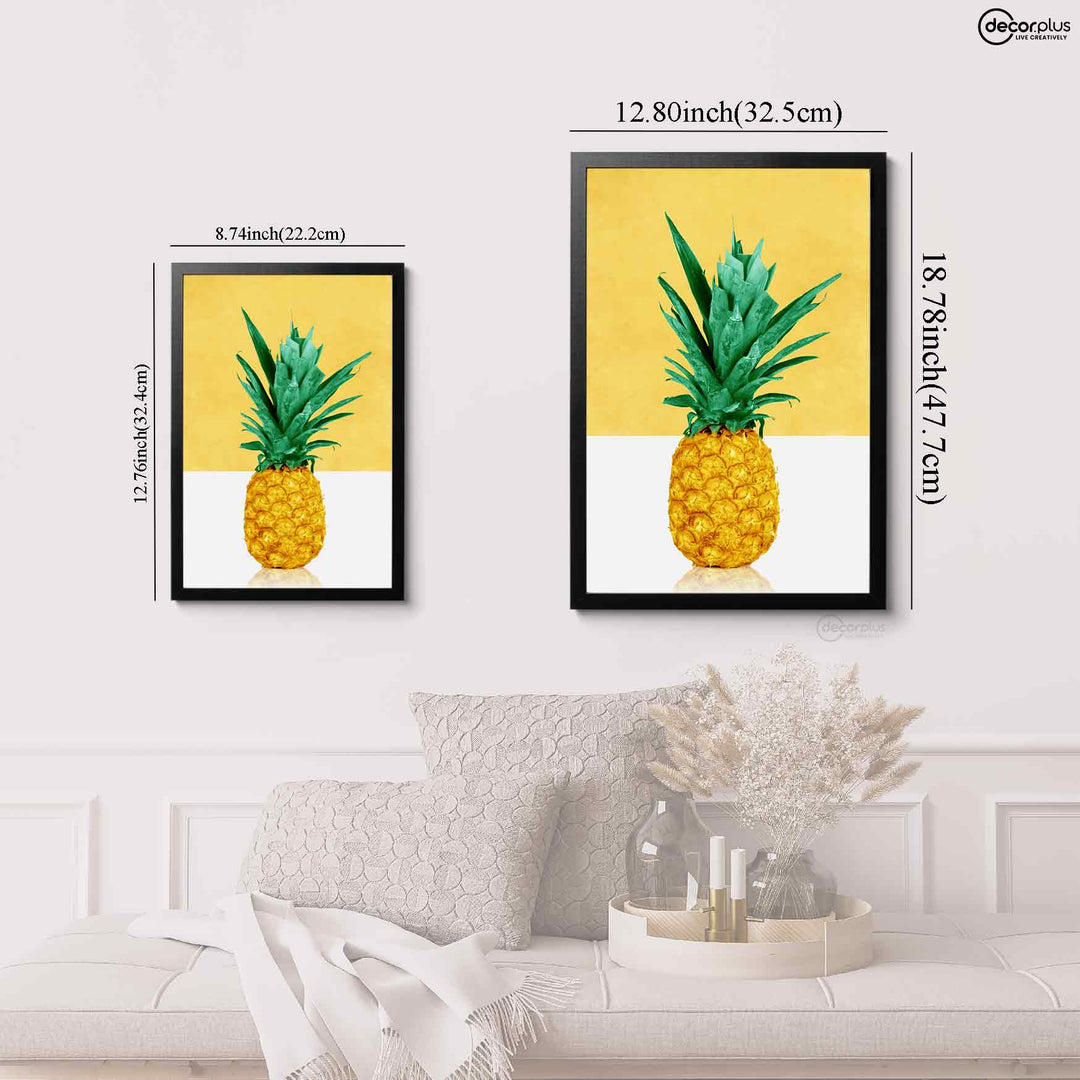 Pineapple Wall Art Frame Set