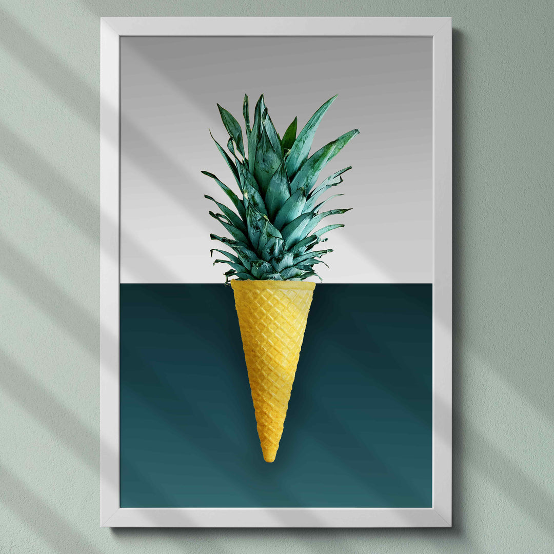 Colorful Pineapple Wall Art