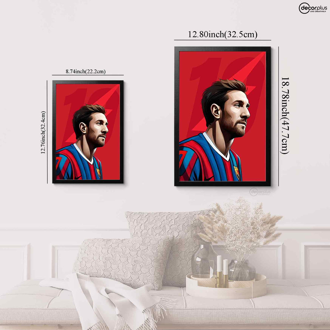 Lionel Messi Wall Frame