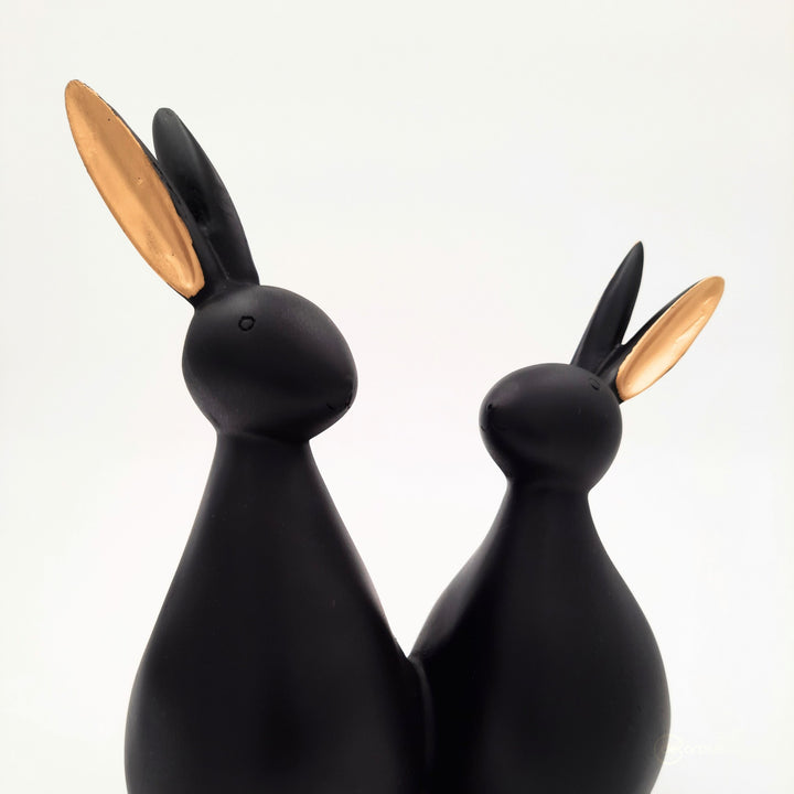 Lovely Pair of Rabbit Showpiece