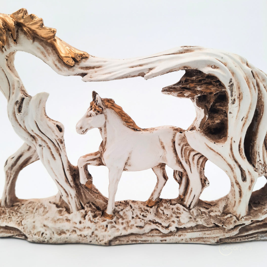 Magnificent Galloping Horse Table Accent