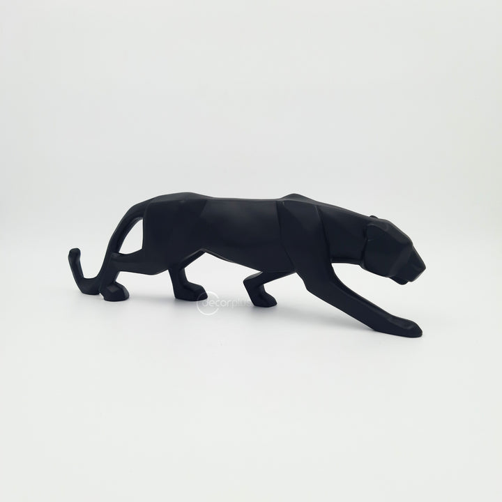 Modern Art Geometrical Panther Sculpture