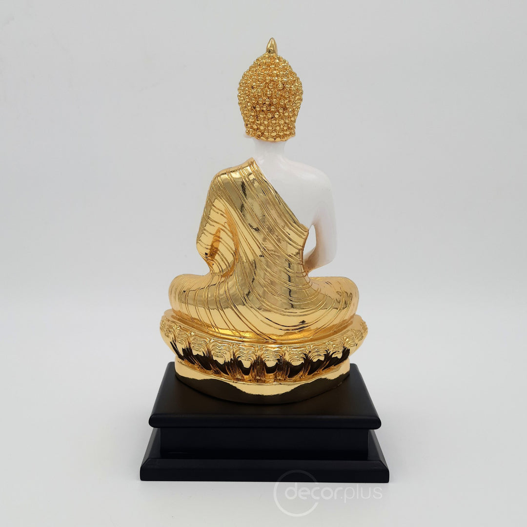 Gold Meditating Buddha Table Accent