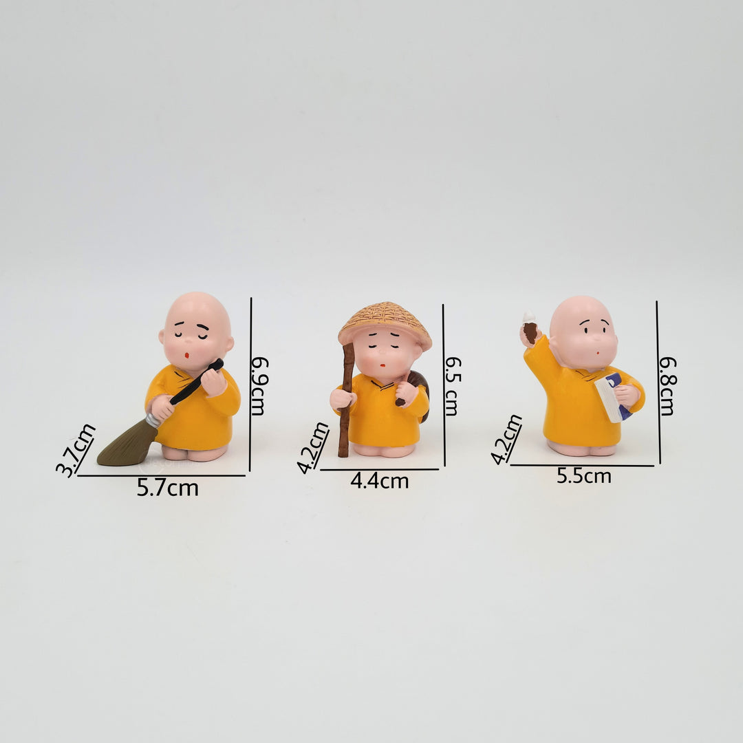 Cute Little Monk Miniatures