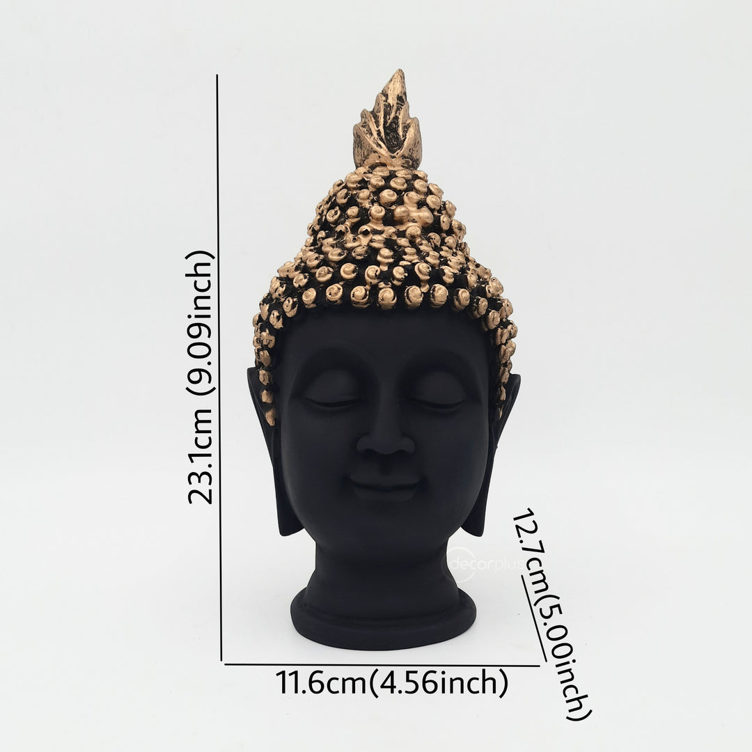 Enchanting Buddha Head showpiece