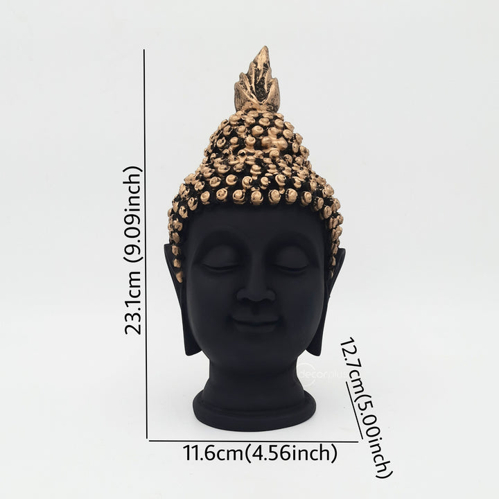 Enchanting Buddha Head showpiece