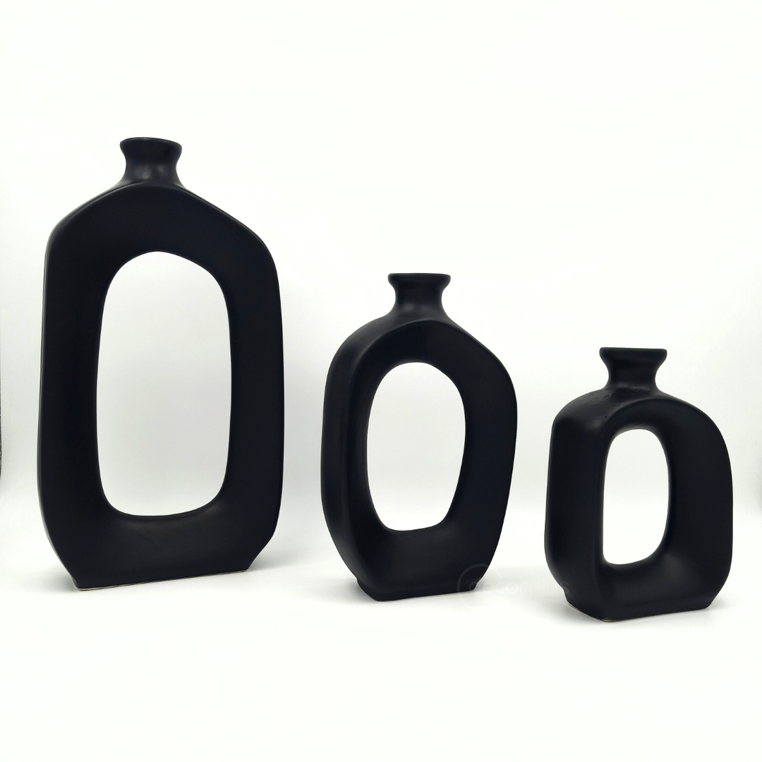 Hollow Vase Set of 3
