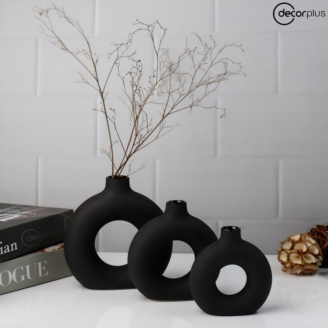 Donut Vase Set of 3 (Small)